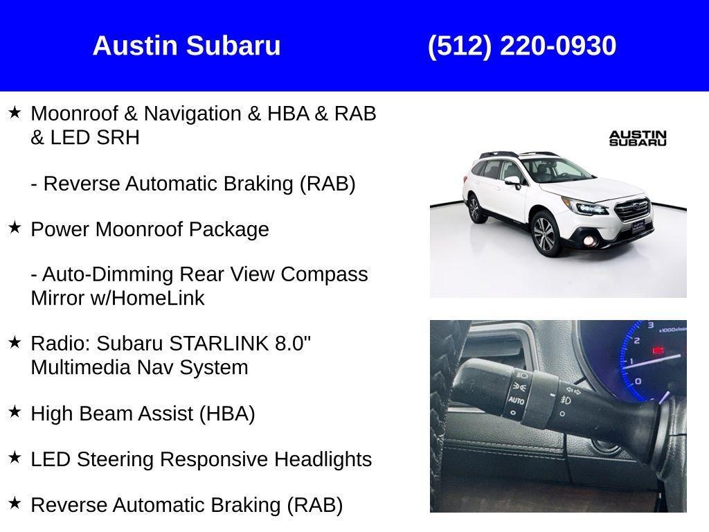 used 2019 Subaru Outback car, priced at $18,987