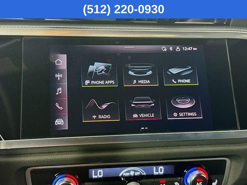 used 2022 Audi Q3 car, priced at $26,100