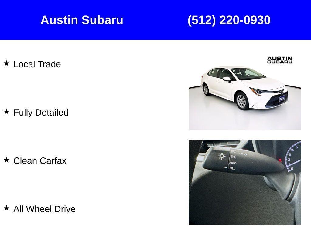 used 2021 Toyota Corolla car, priced at $17,487