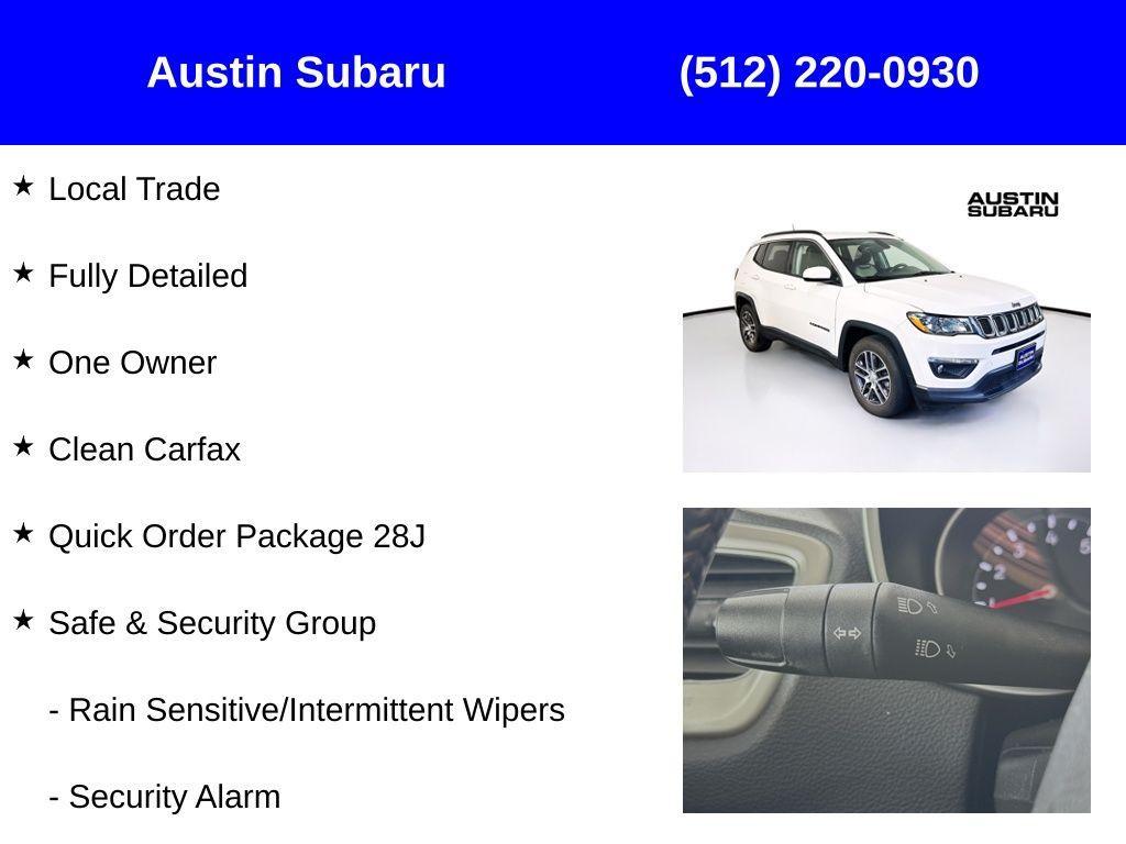 used 2018 Jeep Compass car, priced at $15,850