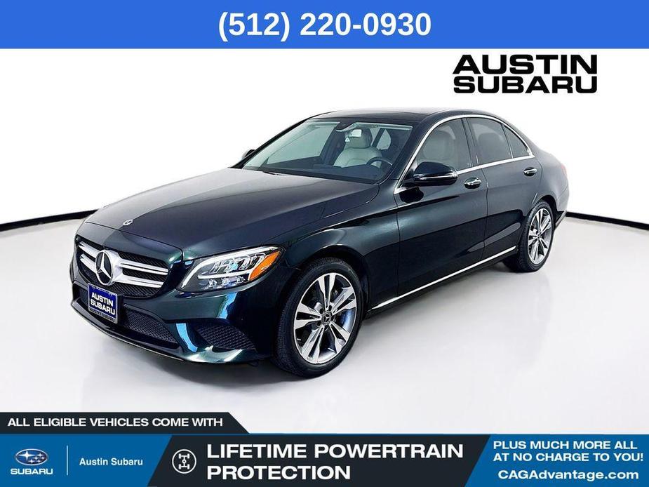 used 2019 Mercedes-Benz C-Class car, priced at $23,250