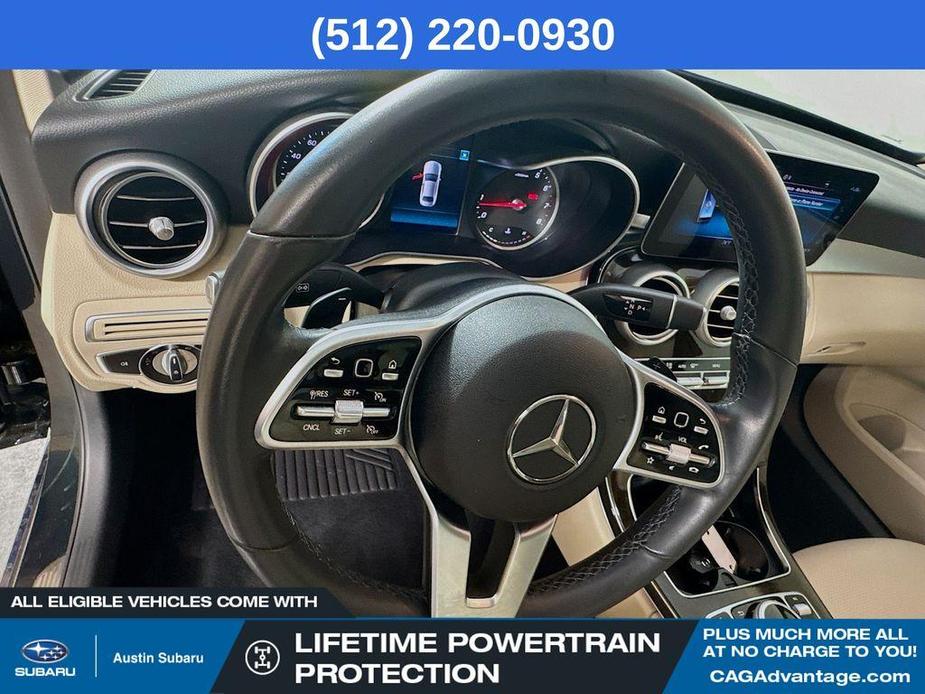 used 2019 Mercedes-Benz C-Class car, priced at $23,250