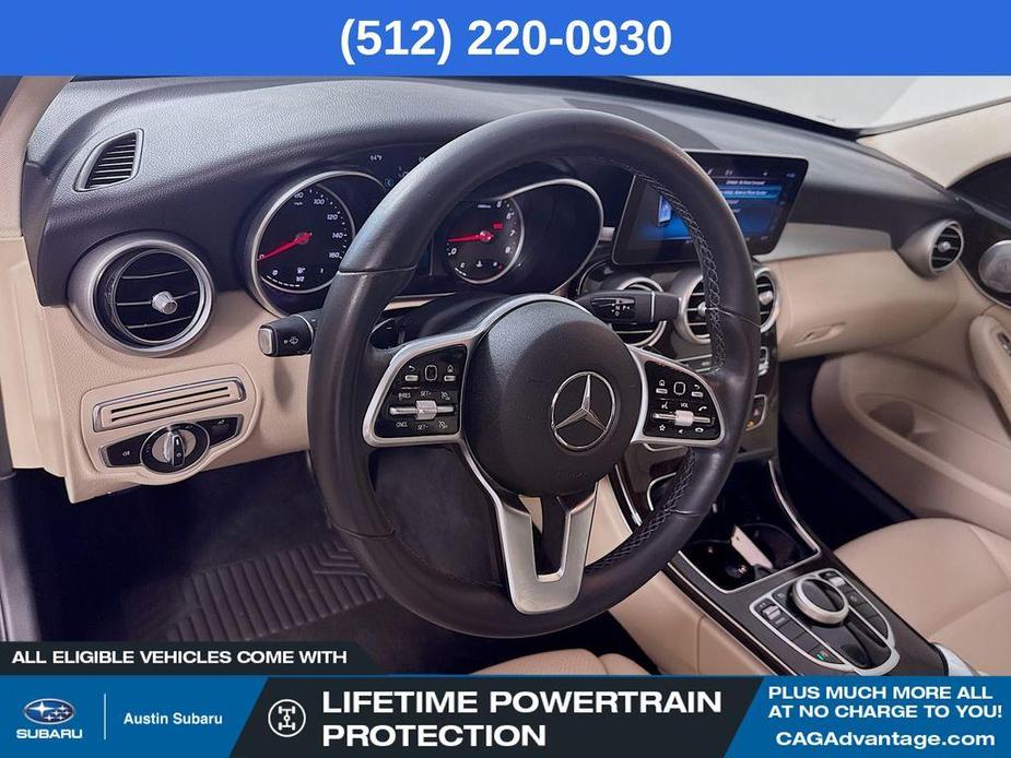 used 2019 Mercedes-Benz C-Class car, priced at $23,250