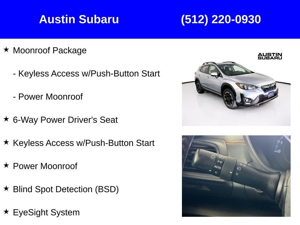 used 2021 Subaru Crosstrek car, priced at $21,489