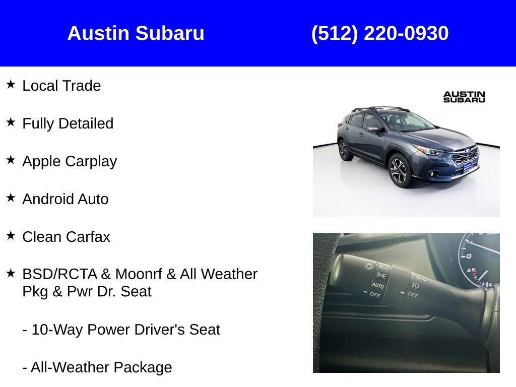 used 2024 Subaru Crosstrek car, priced at $27,000