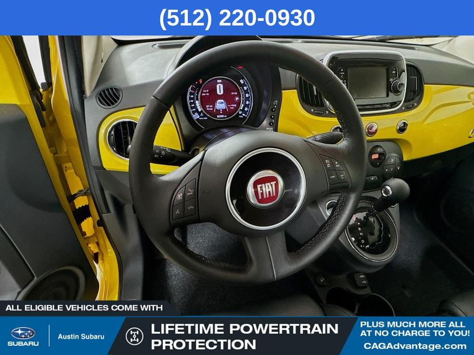 used 2017 FIAT 500 car, priced at $14,500