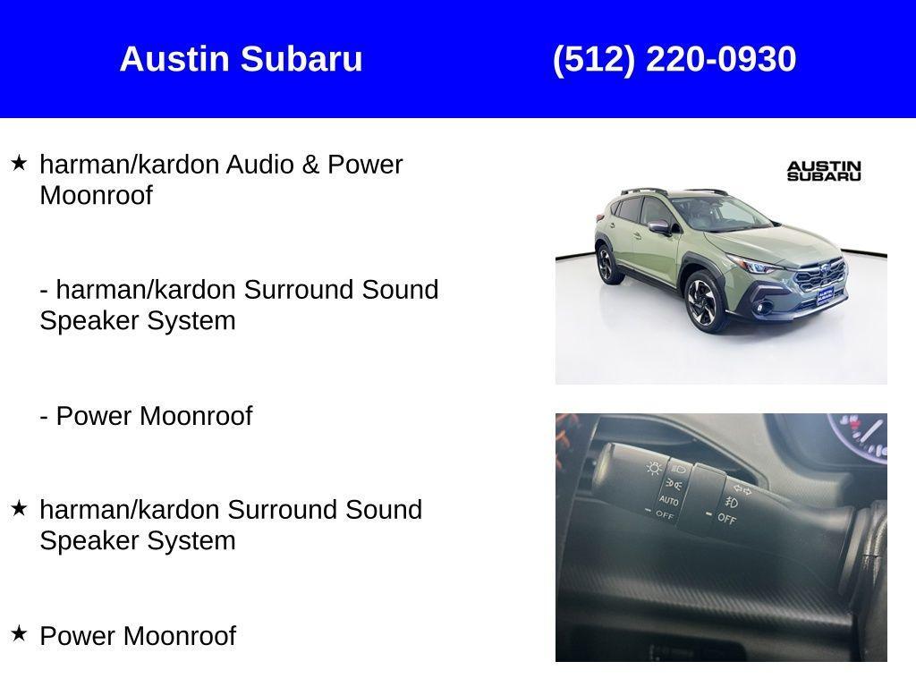 used 2024 Subaru Crosstrek car, priced at $30,500