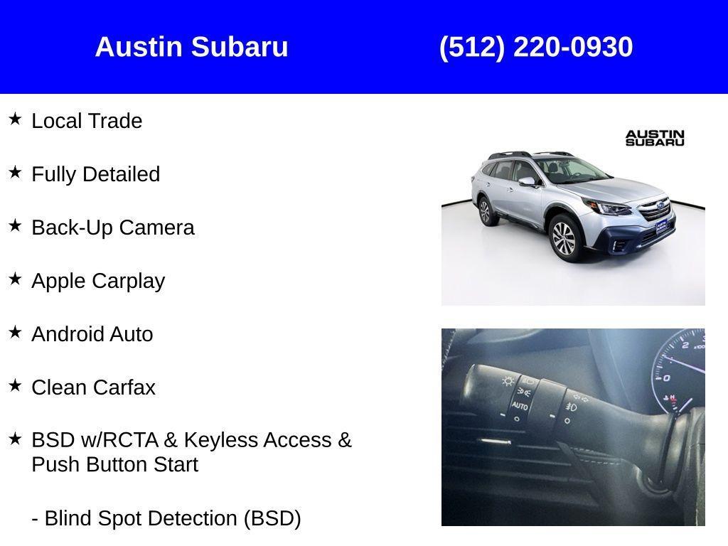 used 2020 Subaru Outback car, priced at $22,000