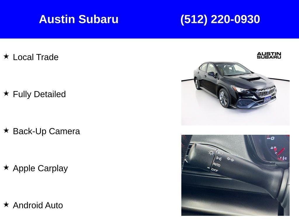used 2022 Subaru WRX car, priced at $28,000