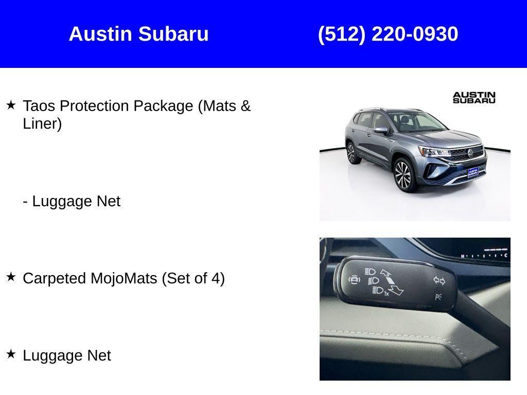 used 2023 Volkswagen Taos car, priced at $22,950