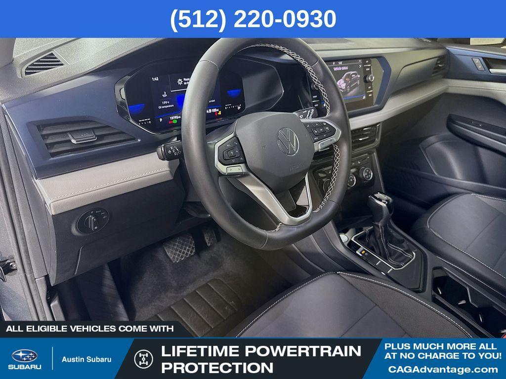 used 2023 Volkswagen Taos car, priced at $22,950