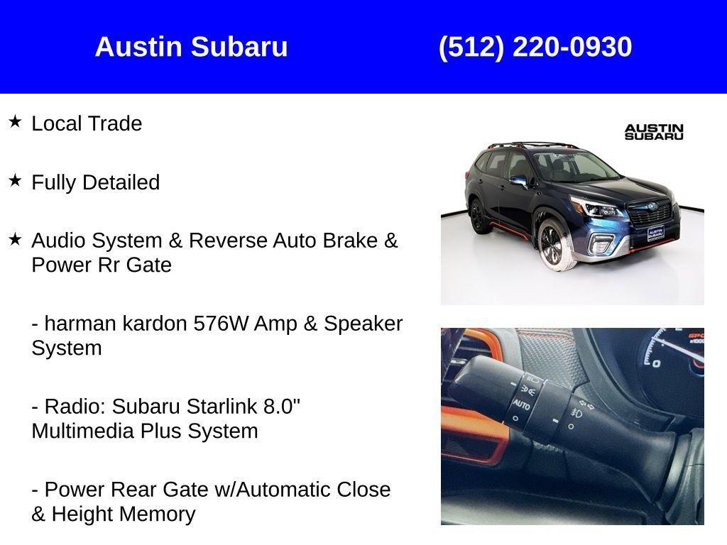 used 2021 Subaru Forester car, priced at $26,600