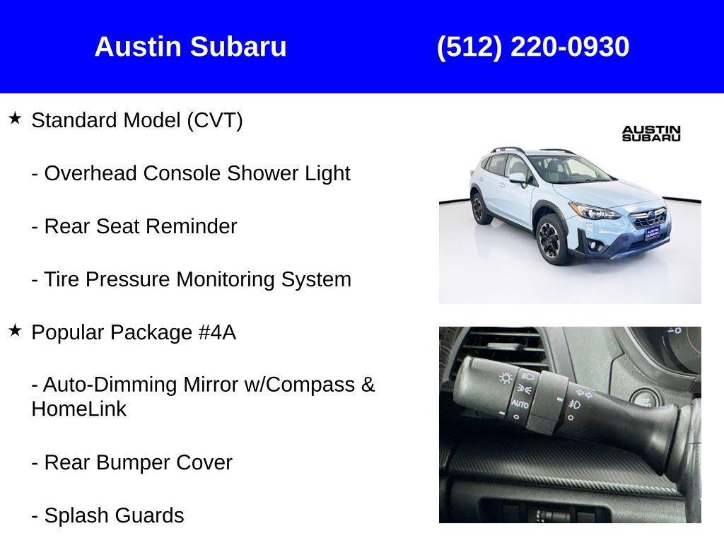 used 2022 Subaru Crosstrek car, priced at $19,250
