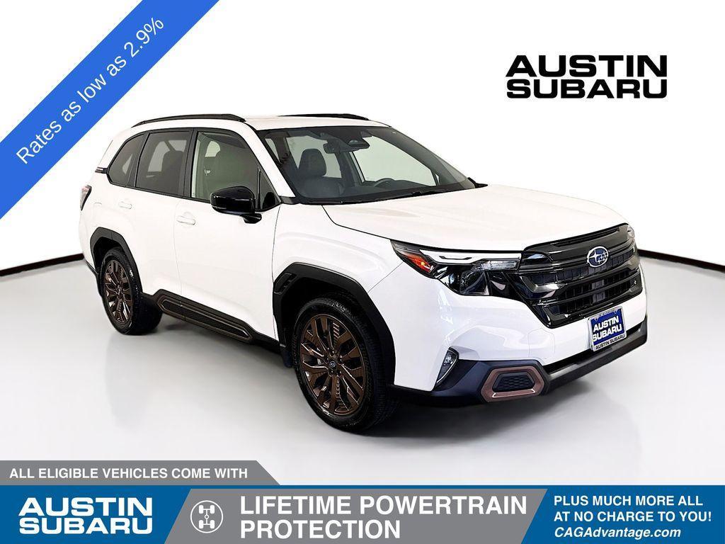 used 2025 Subaru Forester car, priced at $35,500