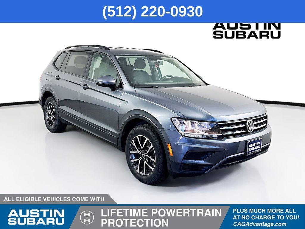 used 2021 Volkswagen Tiguan car, priced at $18,450