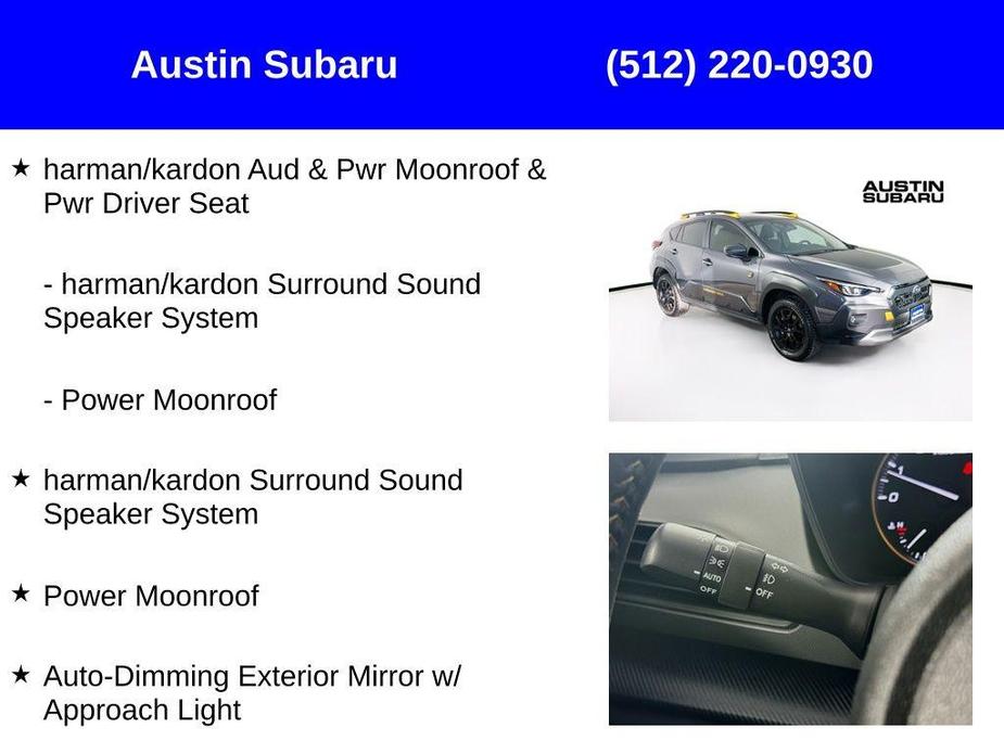 used 2024 Subaru Crosstrek car, priced at $31,400