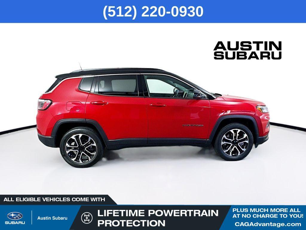 used 2023 Jeep Compass car, priced at $24,700