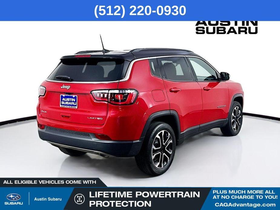 used 2023 Jeep Compass car, priced at $24,700