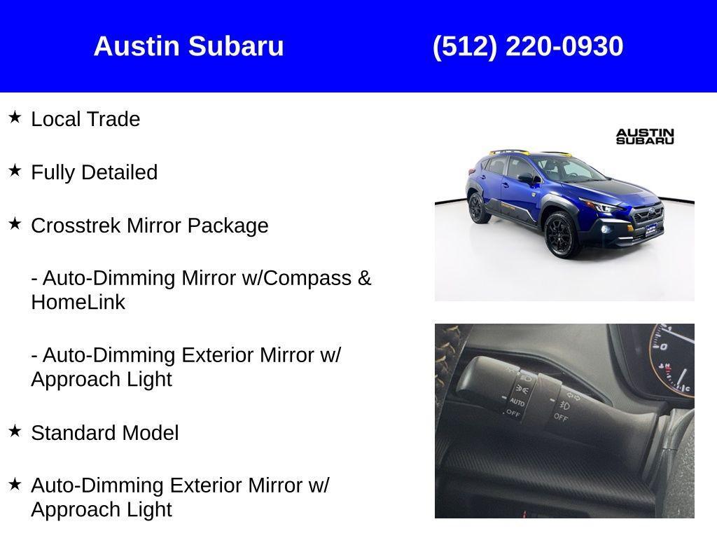 used 2024 Subaru Crosstrek car, priced at $31,400