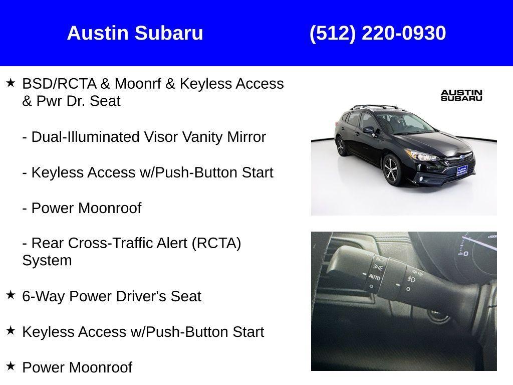 used 2023 Subaru Impreza car, priced at $22,435