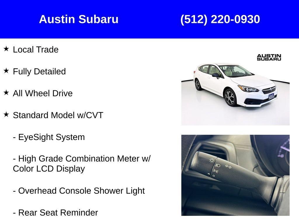 used 2022 Subaru Impreza car, priced at $20,350