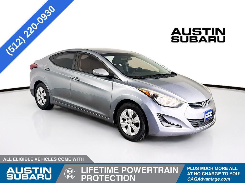 used 2016 Hyundai Elantra car, priced at $10,900