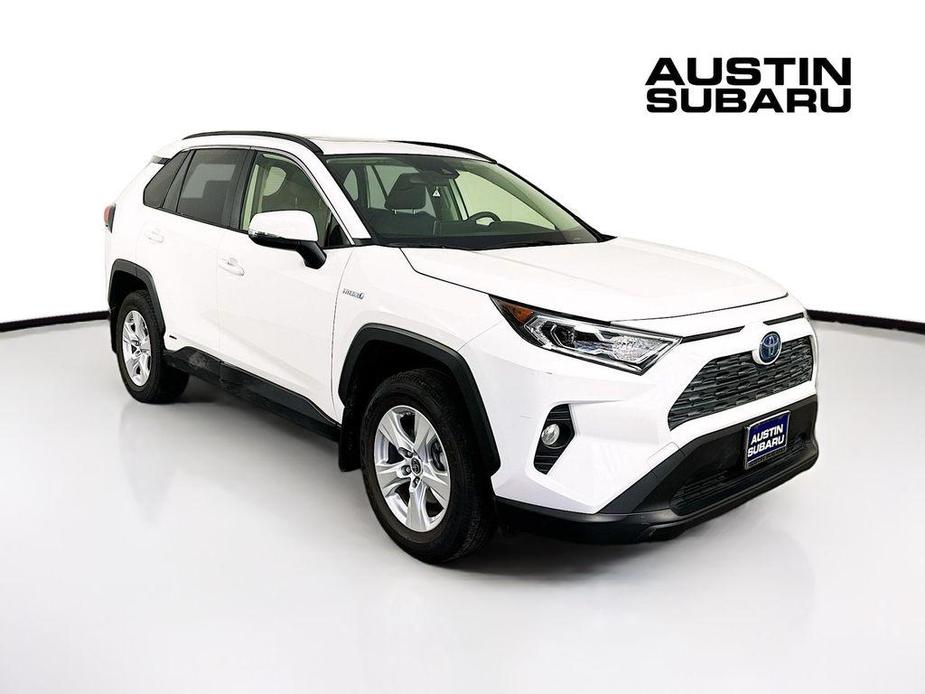 used 2019 Toyota RAV4 Hybrid car, priced at $27,900