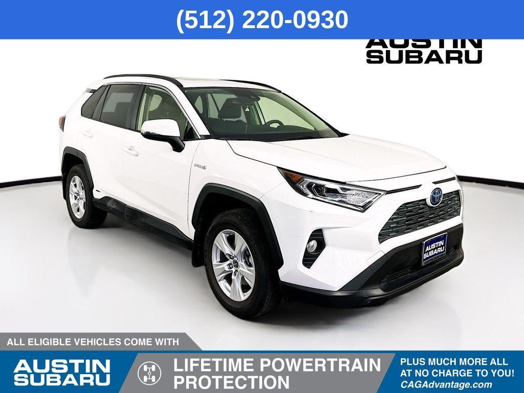 used 2019 Toyota RAV4 Hybrid car, priced at $27,900