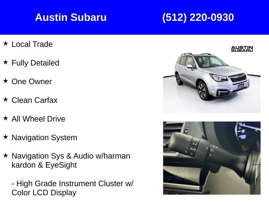 used 2018 Subaru Forester car, priced at $23,499