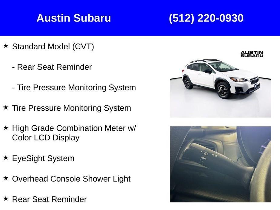 used 2020 Subaru Crosstrek car, priced at $17,900