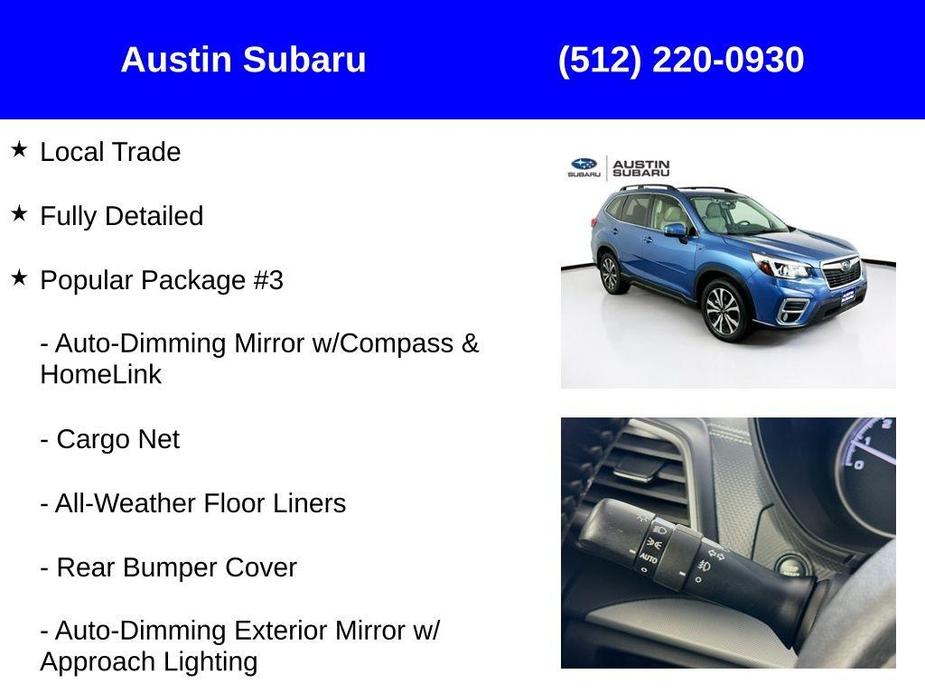 used 2019 Subaru Forester car, priced at $20,050