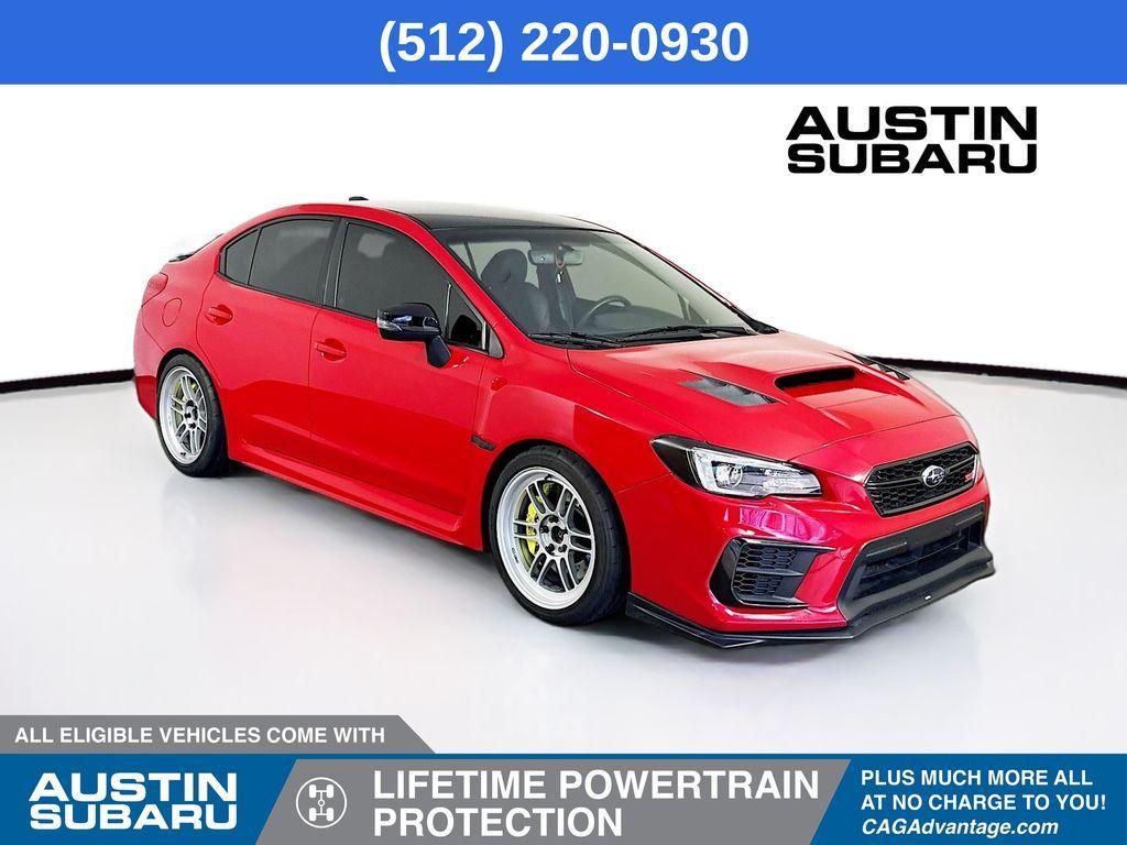 used 2020 Subaru WRX STI car, priced at $35,000