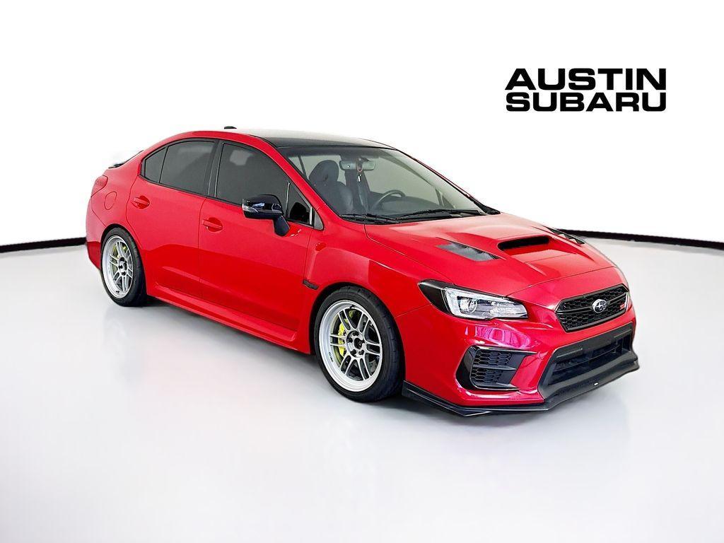 used 2020 Subaru WRX STI car, priced at $35,000