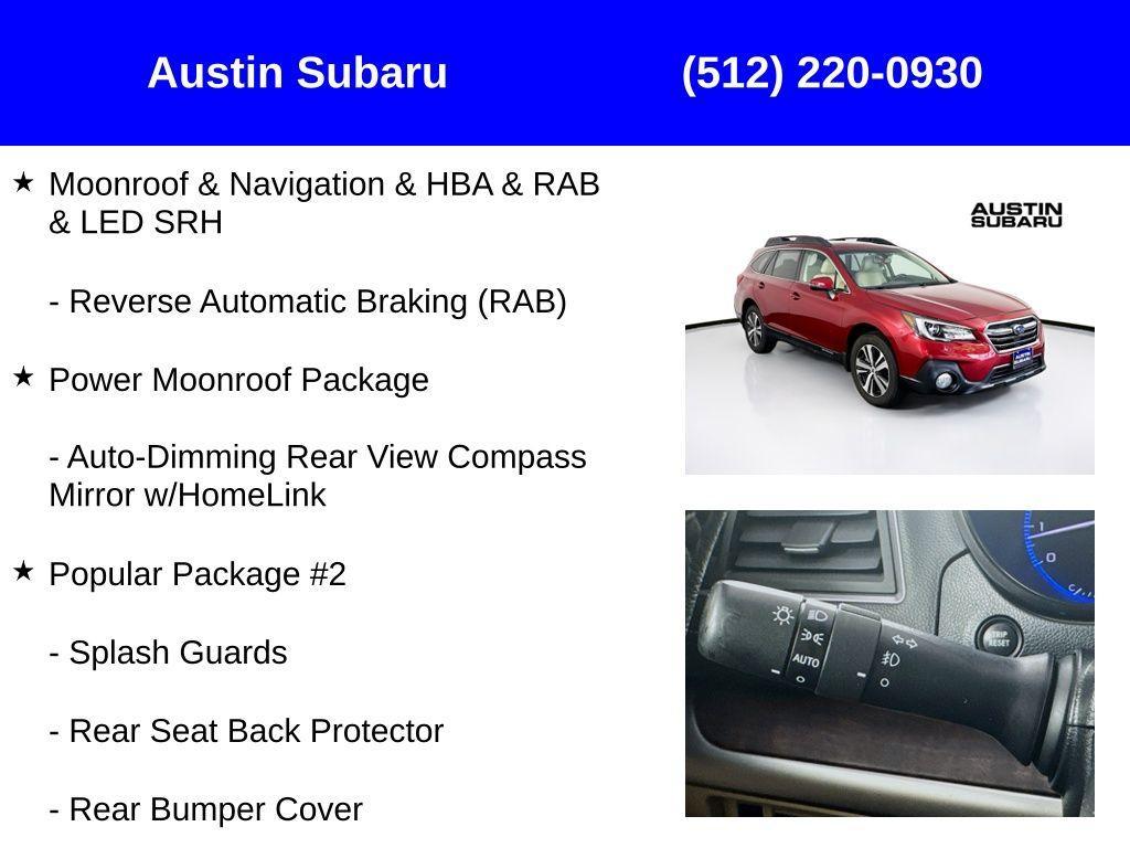 used 2019 Subaru Outback car, priced at $25,350