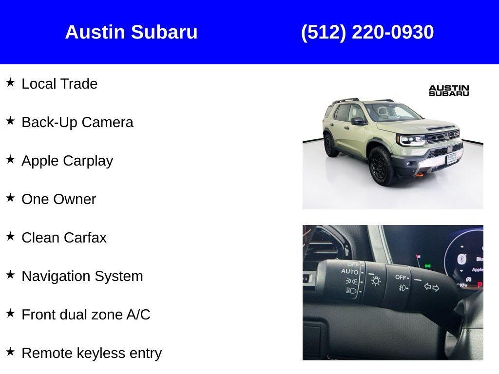 used 2026 Honda Passport car, priced at $49,000