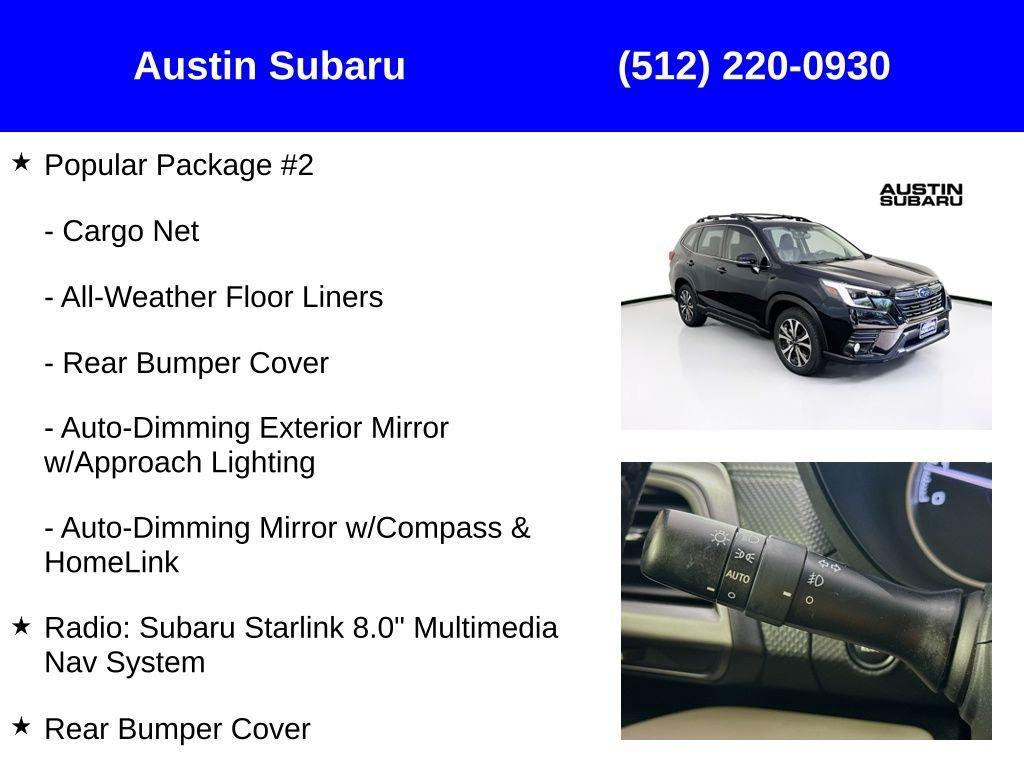 used 2022 Subaru Forester car, priced at $27,215