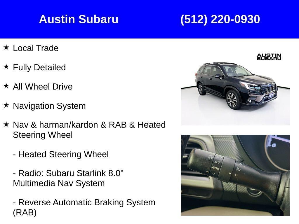 used 2022 Subaru Forester car, priced at $27,215