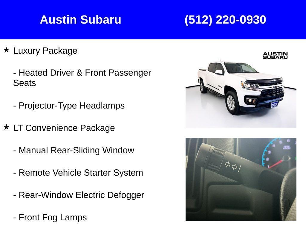 used 2021 Chevrolet Colorado car, priced at $26,000