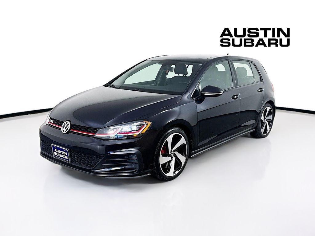 used 2018 Volkswagen Golf GTI car, priced at $15,000