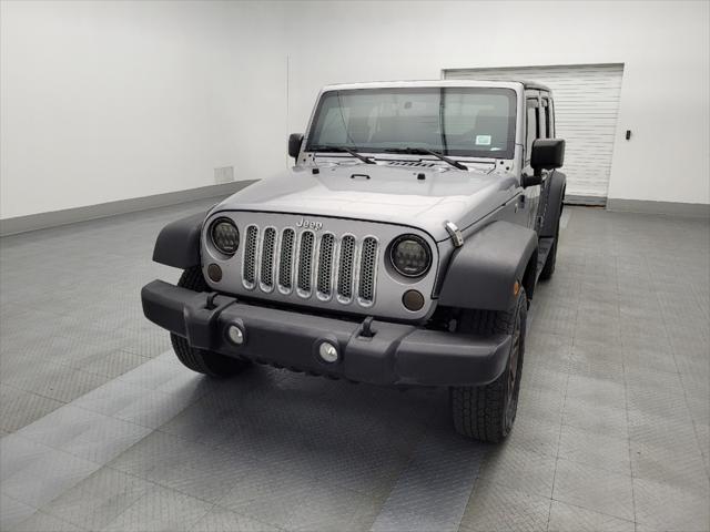 used 2016 Jeep Wrangler Unlimited car, priced at $23,095