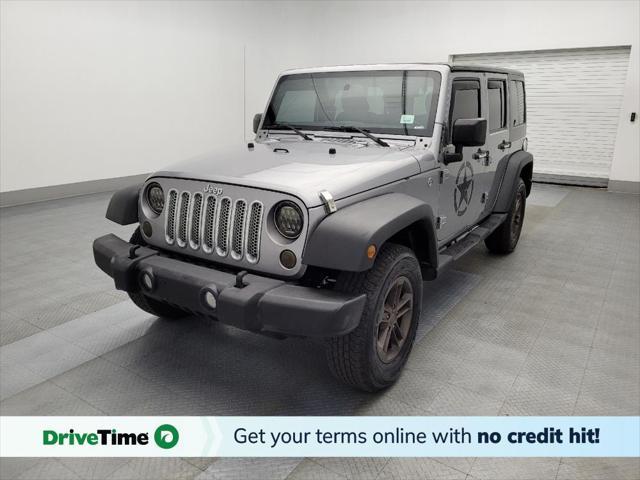 used 2016 Jeep Wrangler Unlimited car, priced at $23,095