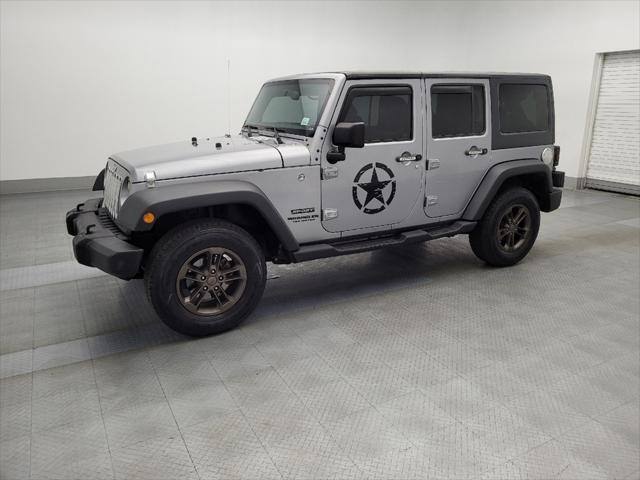 used 2016 Jeep Wrangler Unlimited car, priced at $23,095