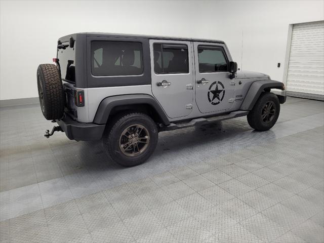 used 2016 Jeep Wrangler Unlimited car, priced at $23,095