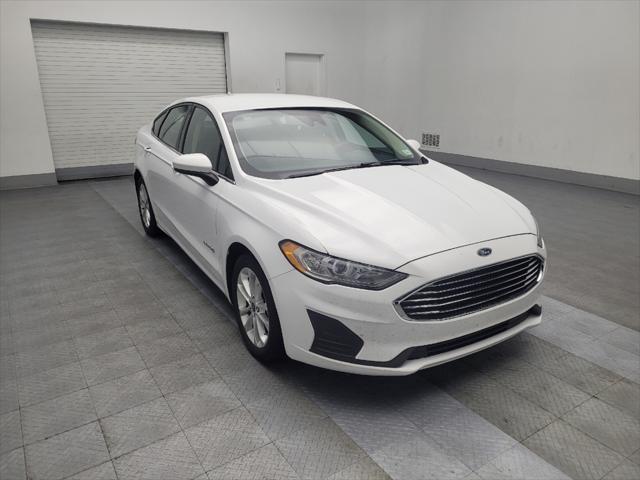 used 2019 Ford Fusion Hybrid car, priced at $15,695