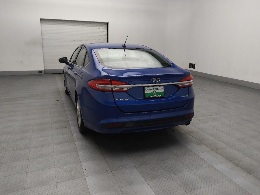 used 2018 Ford Fusion Hybrid car, priced at $14,695