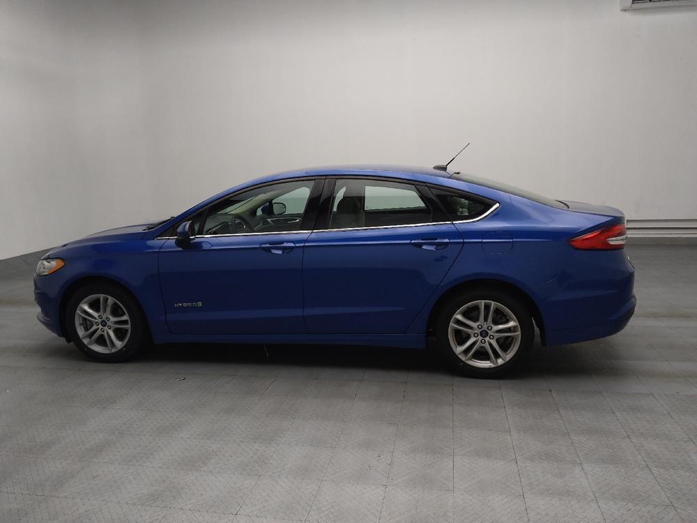 used 2018 Ford Fusion Hybrid car, priced at $14,695