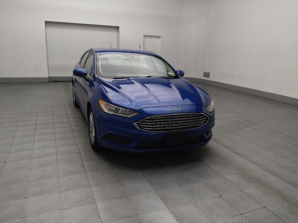 used 2018 Ford Fusion Hybrid car, priced at $14,695
