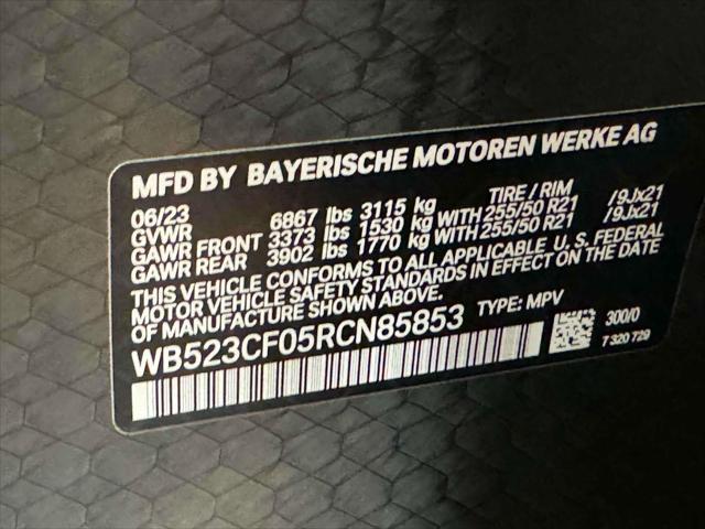 used 2024 BMW iX car, priced at $85,885