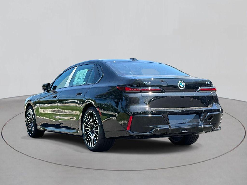 new 2025 BMW 740 car, priced at $107,300