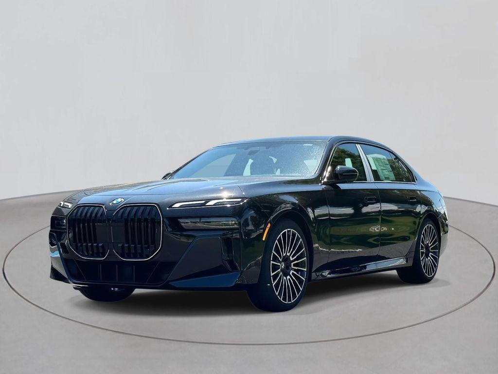 new 2025 BMW 740 car, priced at $107,300